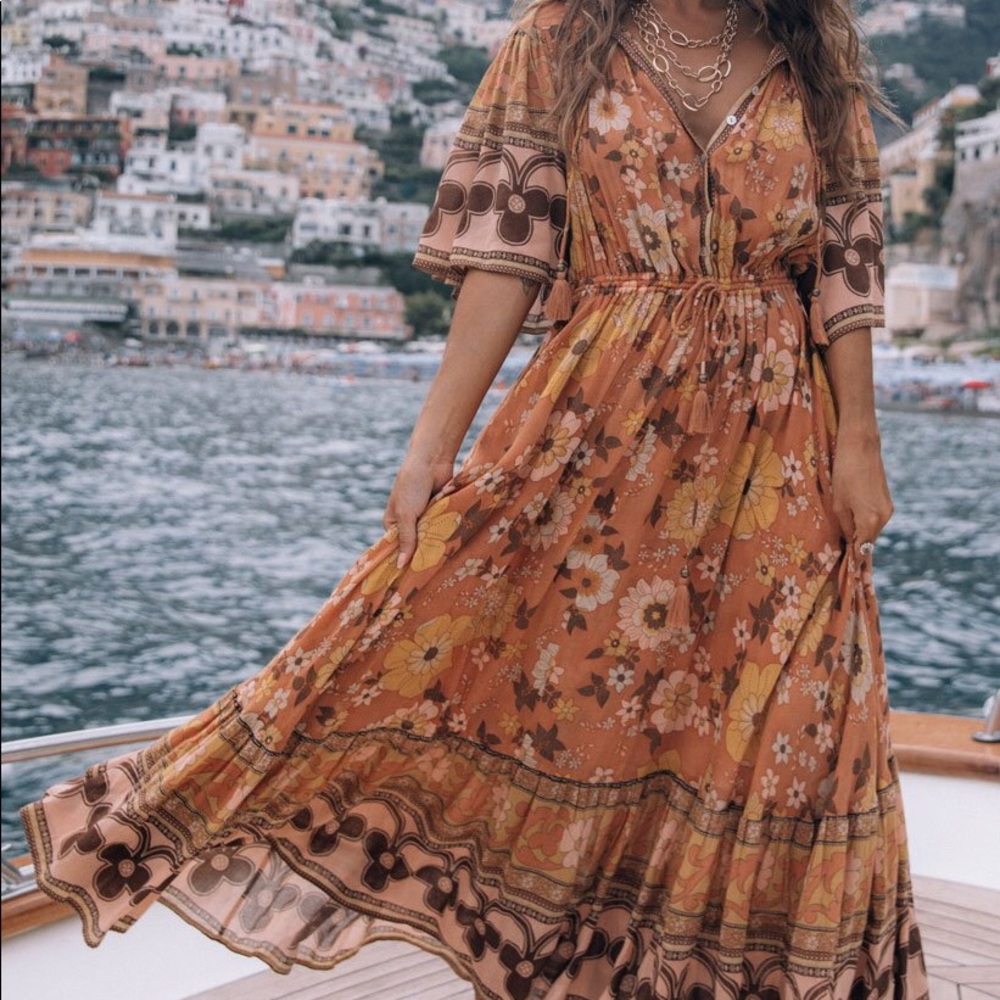 EUC Spell & The Gypsy Buttercup Gown L 🌼